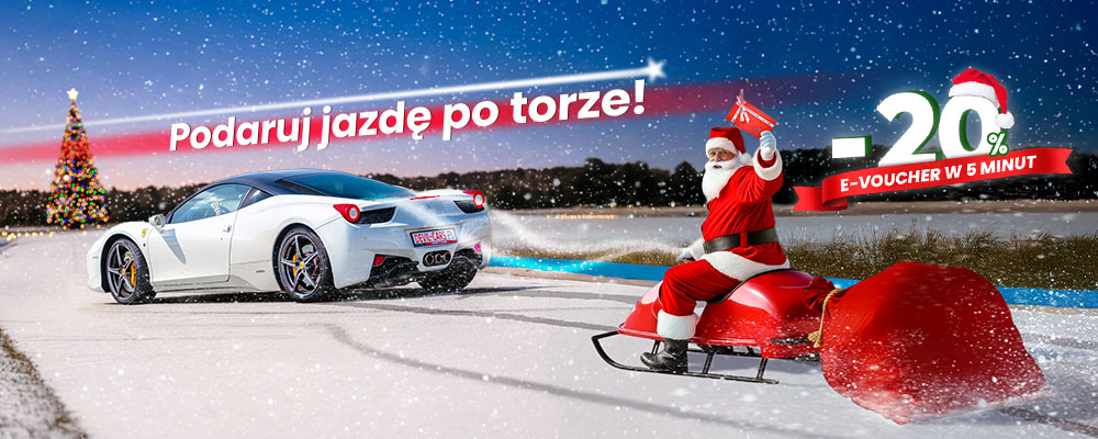 Świąteczna wyprzedaż –20% | E-voucher w 5 minut