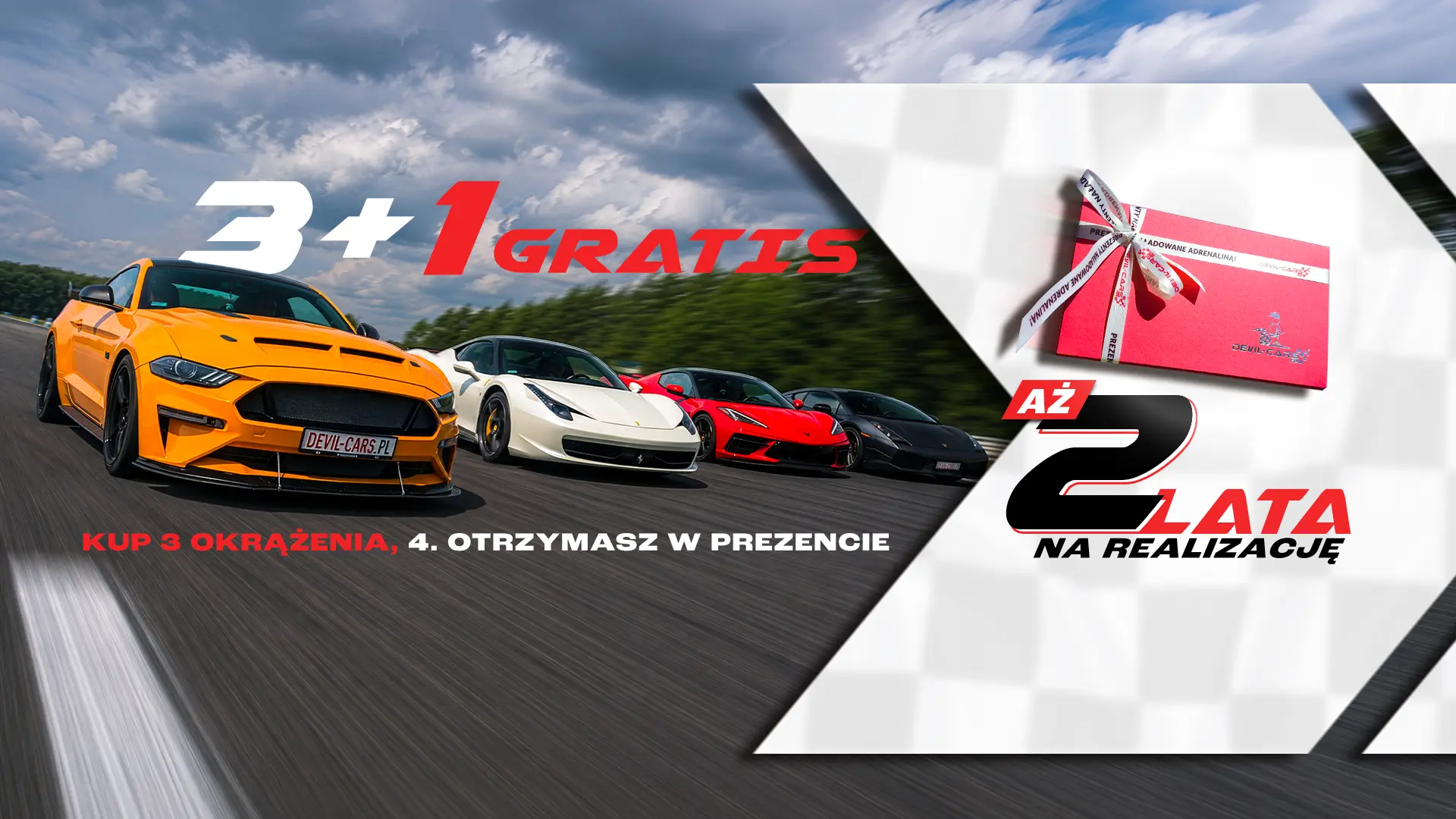 Jazda superautem - 3 okrążenia + 4. gratis