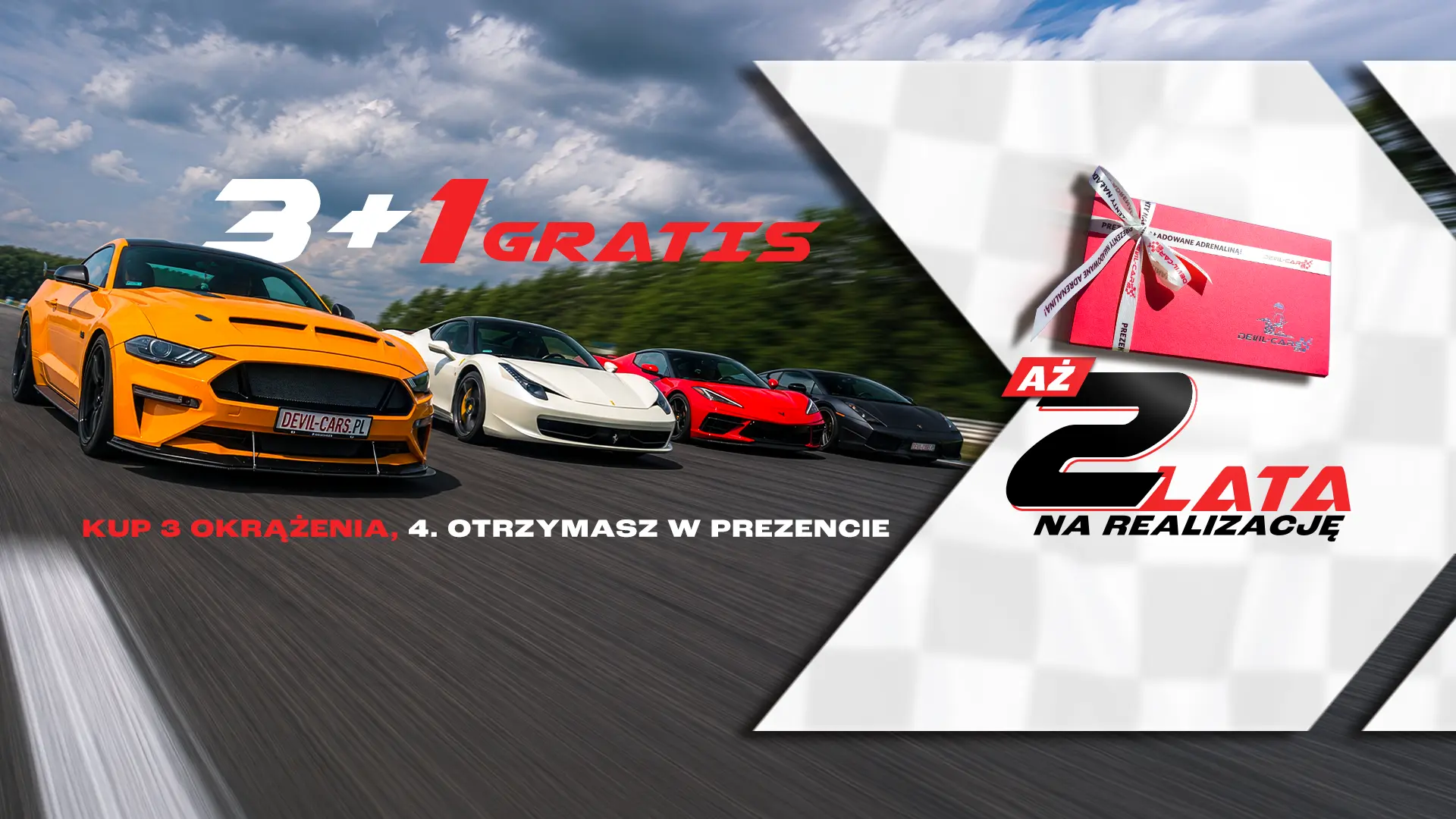 Jazda superautem - 3 okrążenia + 4. gratis